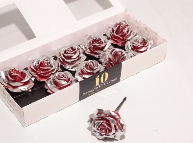 Red blush silver
